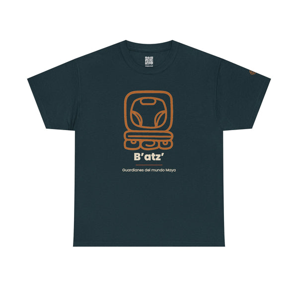 Camiseta B'atz' – Nahual Maya | Guardianes del Mundo Maya | Cholq'ij