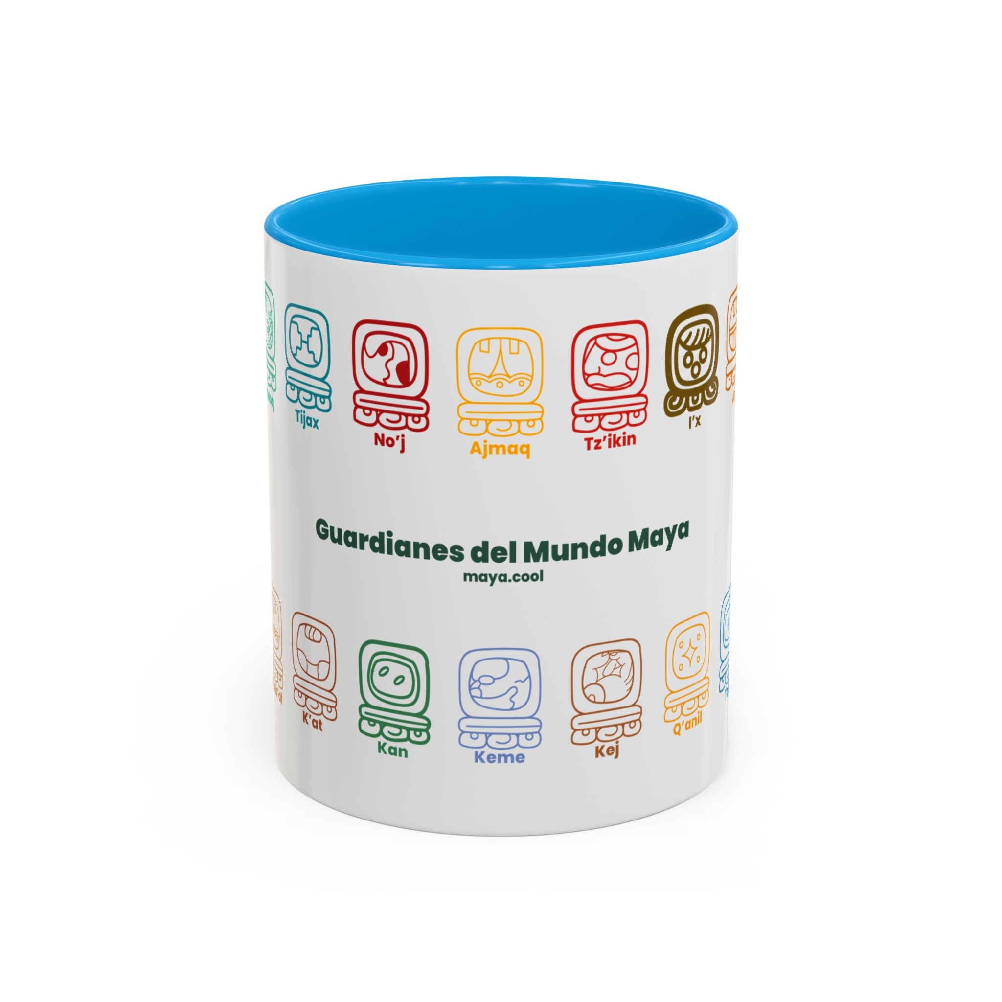 Guardianes del Mundo Maya Mug (11oz & 15oz) | 20 Maya Nahuales | Cholqij Calendar