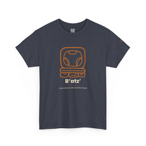 Camiseta B'atz' – Nahual Maya | Guardianes del Mundo Maya | Cholq'ij