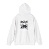 MAYA “Born From the Sun” Hoodie | Premium Streetwear | Mayan Sun Symbol Design (Flor Maya) | Unisex Heavy Blend™ Hooded Sweatshirt