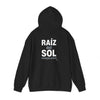 MAYA “Raíz del Sol” Hoodie | Premium Streetwear | Mayan Sun Symbol Design (Flor Maya) | Unisex Heavy Blend™ Hooded Sweatshirt