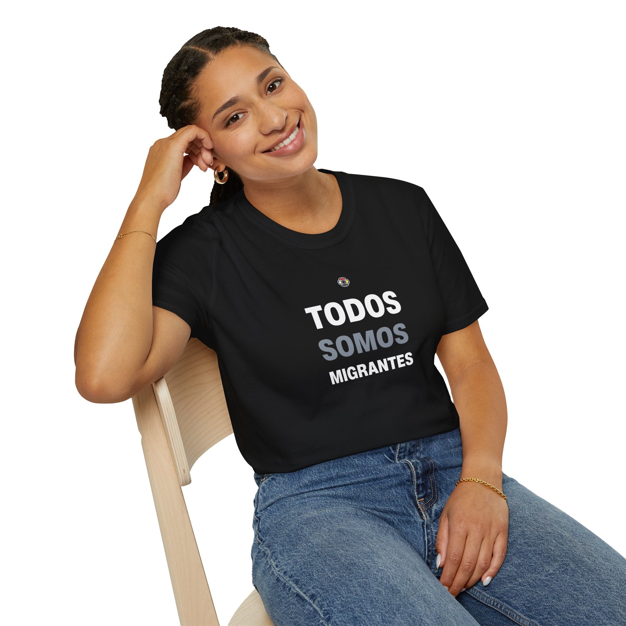 MAYA “Todos Somos Migrantes” Tee | Flor Maya Design | Premium Streetwear Unisex Shirt