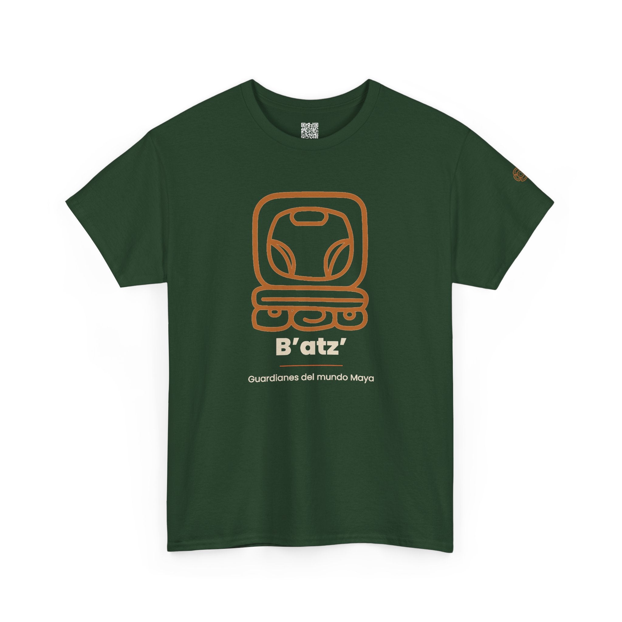 Camiseta B'atz' – Nahual Maya | Guardianes del Mundo Maya | Cholq'ij
