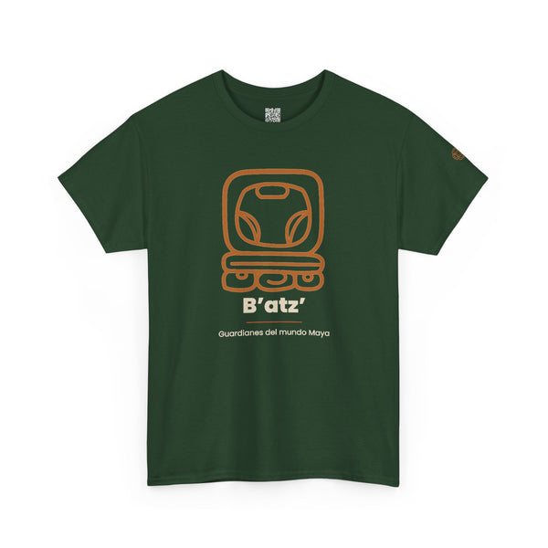 Camiseta B'atz' – Nahual Maya | Guardianes del Mundo Maya | Cholq'ij