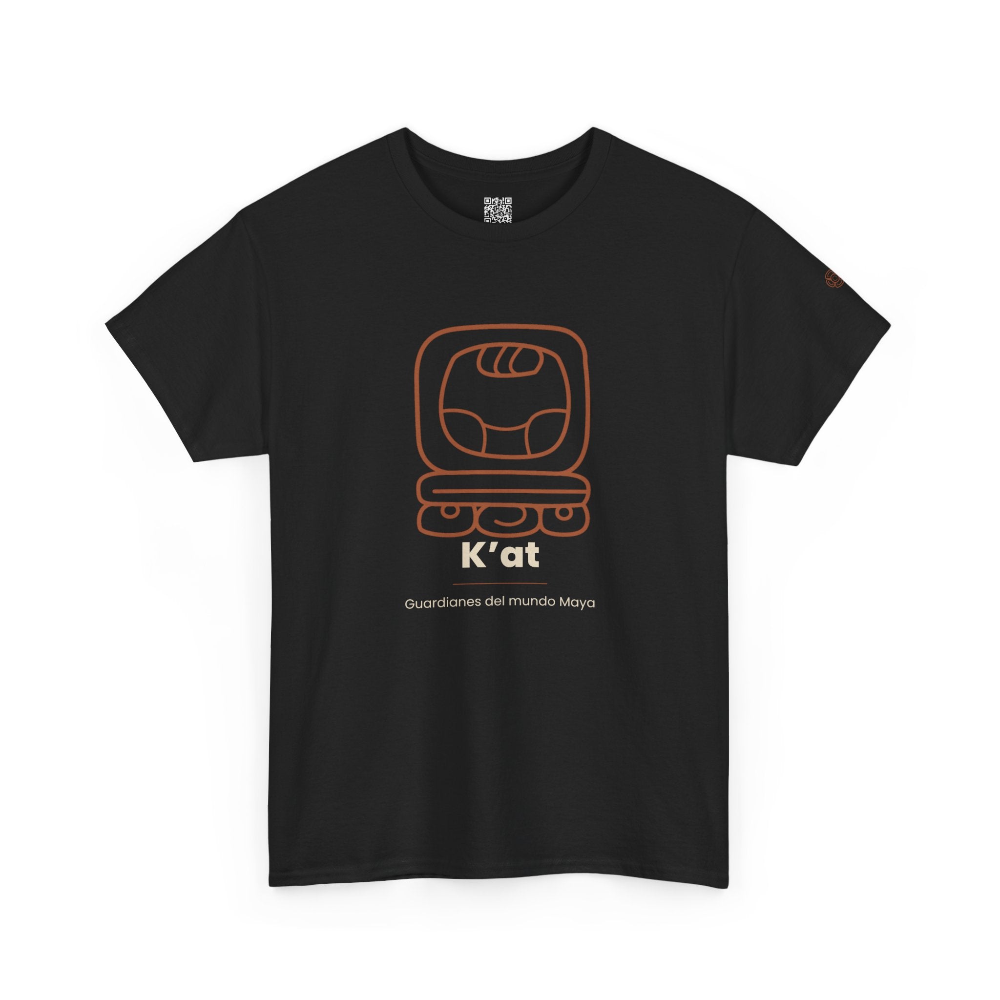 Camiseta K'at – Nahual Maya | Guardianes del Mundo Maya | Cholq'ij