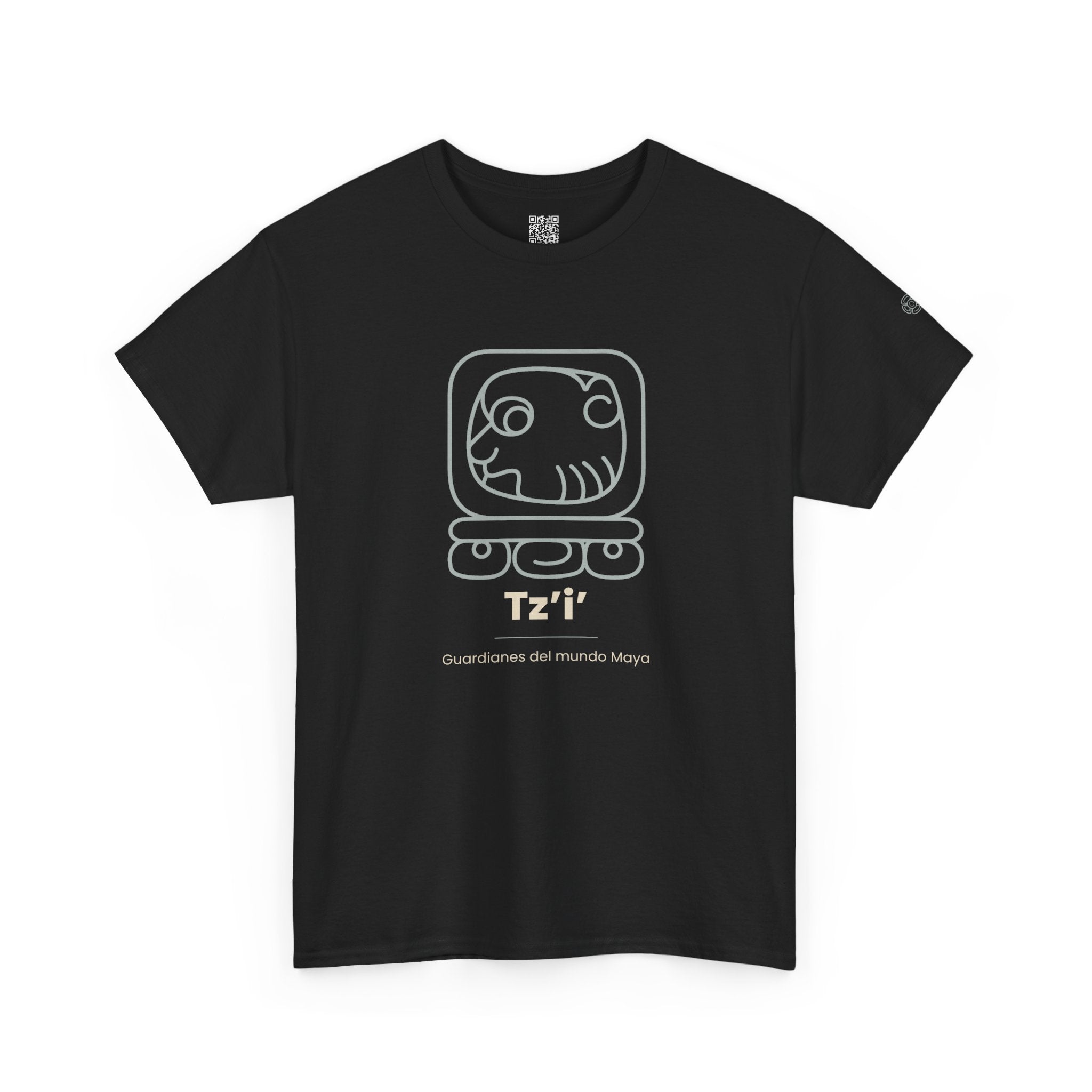 Camiseta Tz'i' (Tzi) – Nahual Maya T-Shirt | Guardianes del Mundo Maya | Cholq'ij