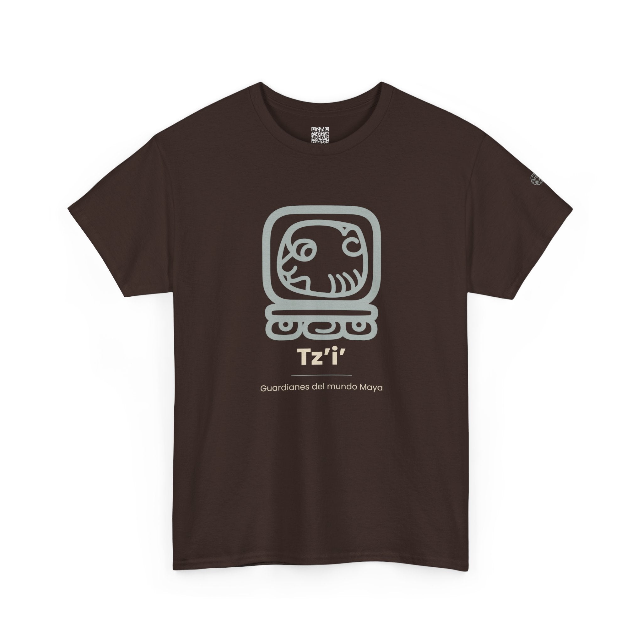 Camiseta Tz'i' (Tzi) – Nahual Maya | Guardianes del Mundo Maya | Cholq'ij