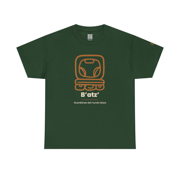 Camiseta B'atz' – Nahual Maya | Guardianes del Mundo Maya | Cholq'ij