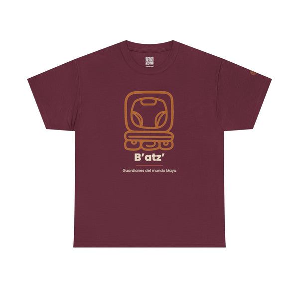 Camiseta B'atz' – Nahual Maya | Guardianes del Mundo Maya | Cholq'ij