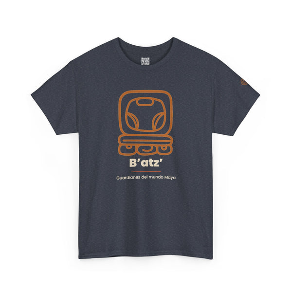 Camiseta B'atz' – Nahual Maya | Guardianes del Mundo Maya | Cholq'ij