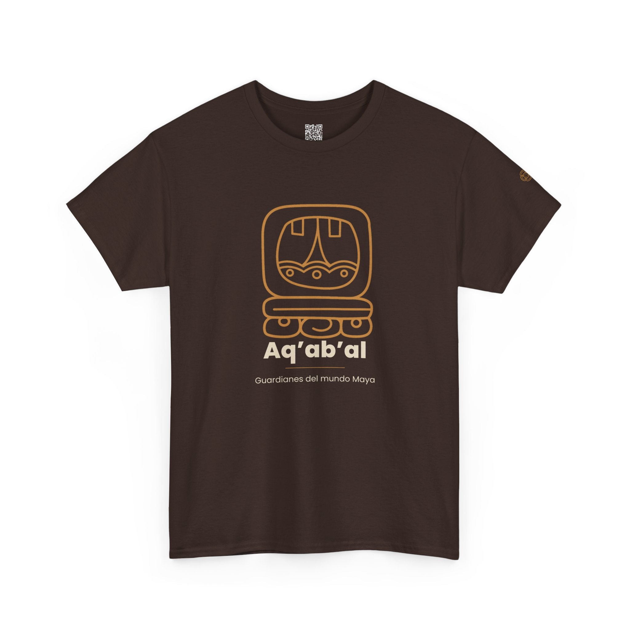 Camiseta Aq'ab'al – Nahual Maya | Guardianes del Mundo Maya | Cholq'ij