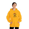 MAYA “Raíz del Sol” Hoodie | Premium Streetwear | Mayan Sun Symbol Design (Flor Maya) | Unisex Heavy Blend™ Hooded Sweatshirt