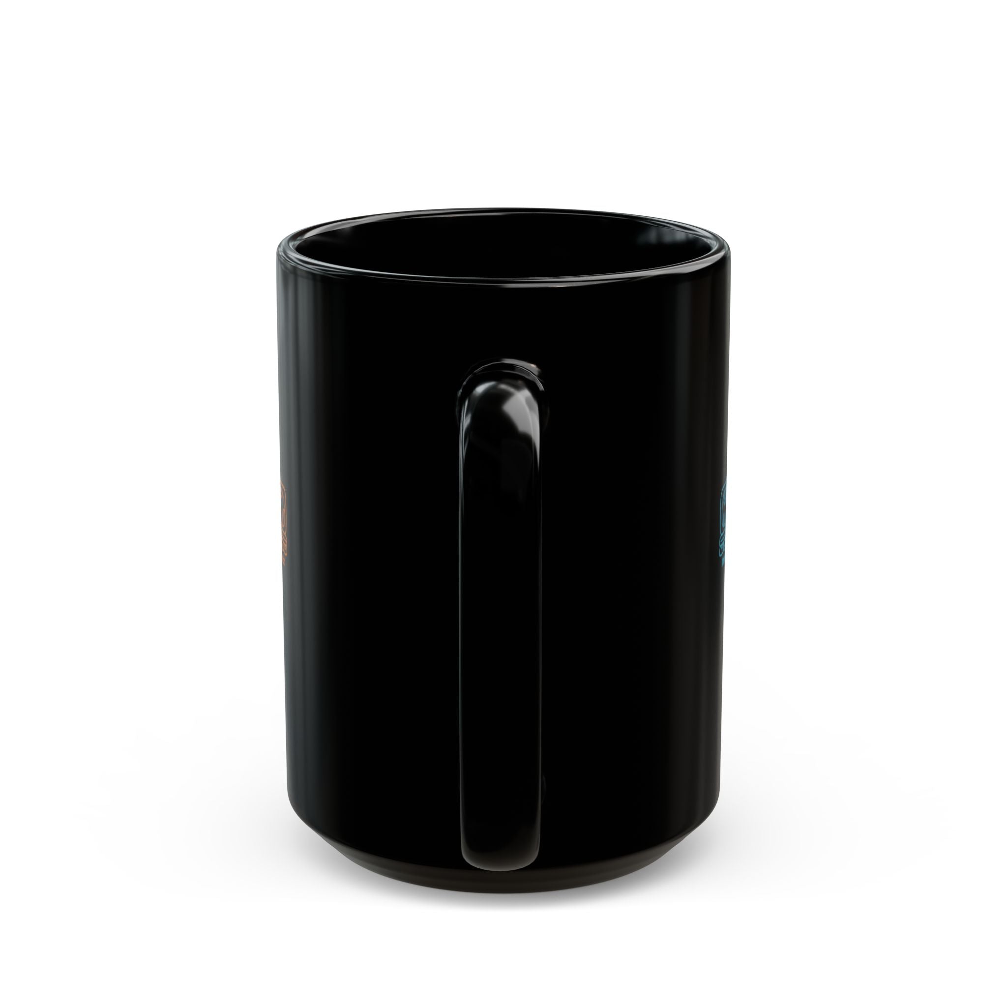 Guardianes del Mundo Maya Black Mug (11oz & 15oz) | 20 Maya Nahuales | Cholqij (Cholq'ij) Calendar