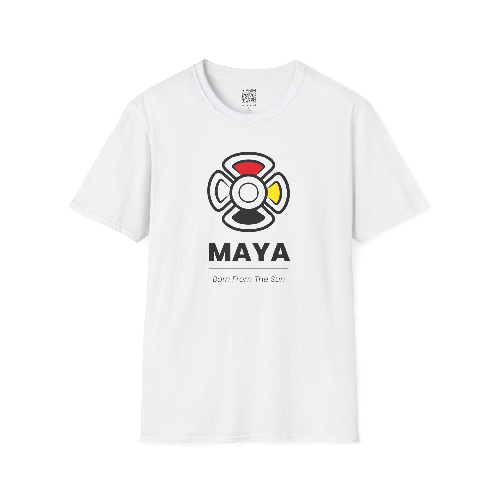 MAYA “Born from the Sun” Tee | Mayan Sun Symbol Design (Flor Maya) | Premium Streetwear Unisex Shirt