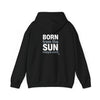 MAYA “Born From the Sun” Hoodie | Premium Streetwear | Mayan Sun Symbol Design (Flor Maya) | Unisex Heavy Blend™ Hooded Sweatshirt
