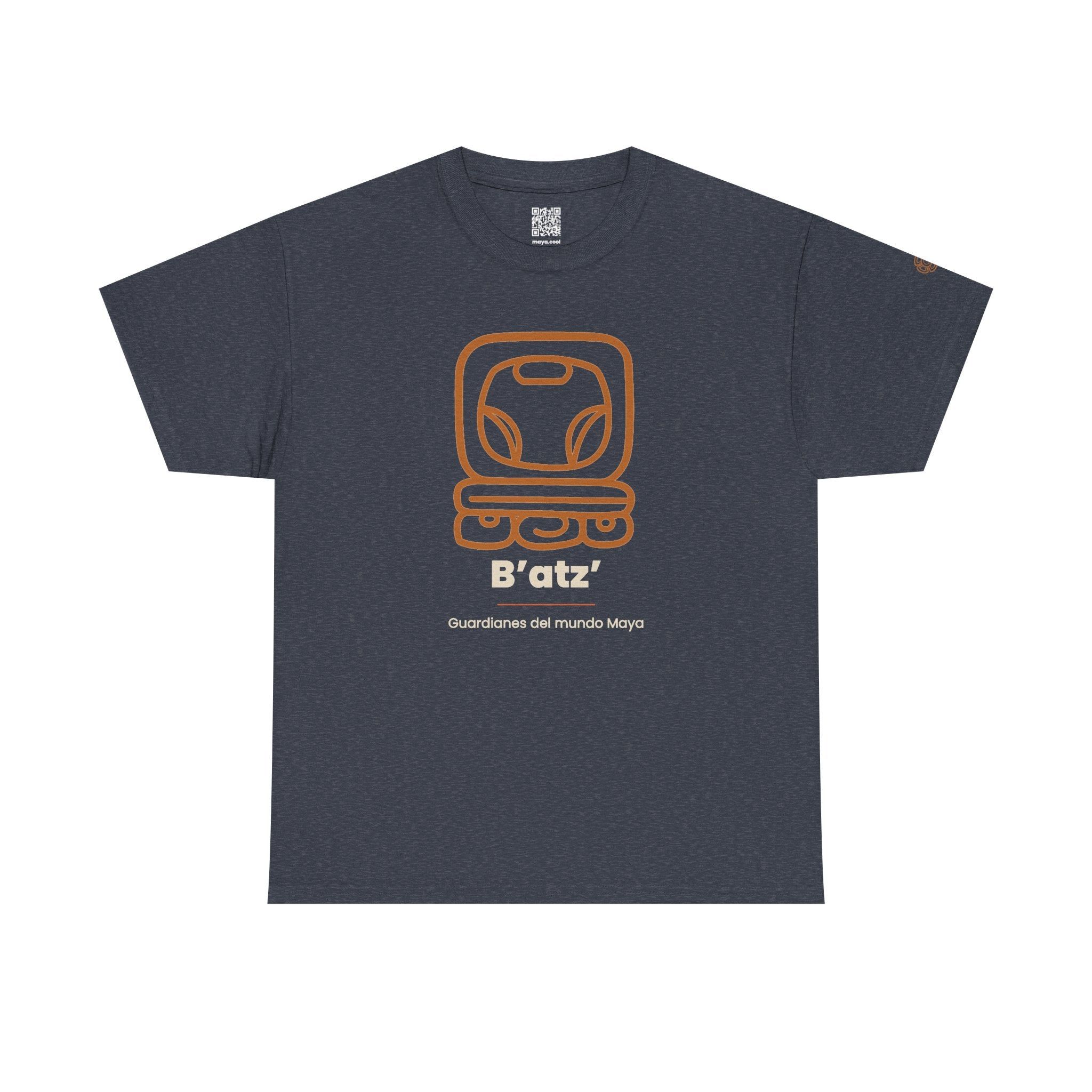 Camiseta B'atz' – Nahual Maya | Guardianes del Mundo Maya | Cholq'ij