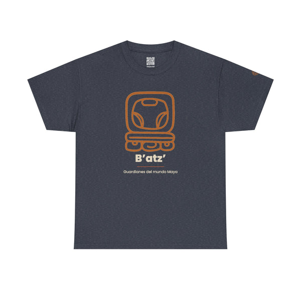 Camiseta B'atz' – Nahual Maya | Guardianes del Mundo Maya | Cholq'ij