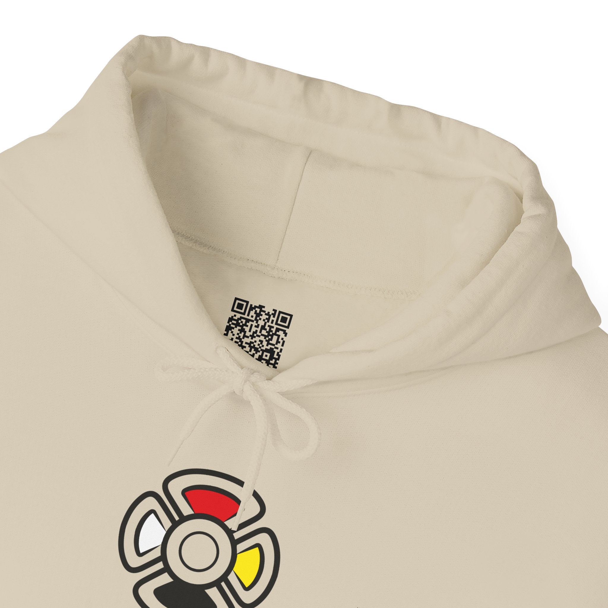 MAYA “Raíz del Sol” Hoodie | Premium Streetwear | Mayan Sun Symbol Design (Flor Maya) | Unisex Heavy Blend™ Hooded Sweatshirt