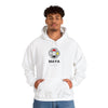 MAYA “Raíz del Sol” Hoodie | Premium Streetwear | Mayan Sun Symbol Design (Flor Maya) | Unisex Heavy Blend™ Hooded Sweatshirt