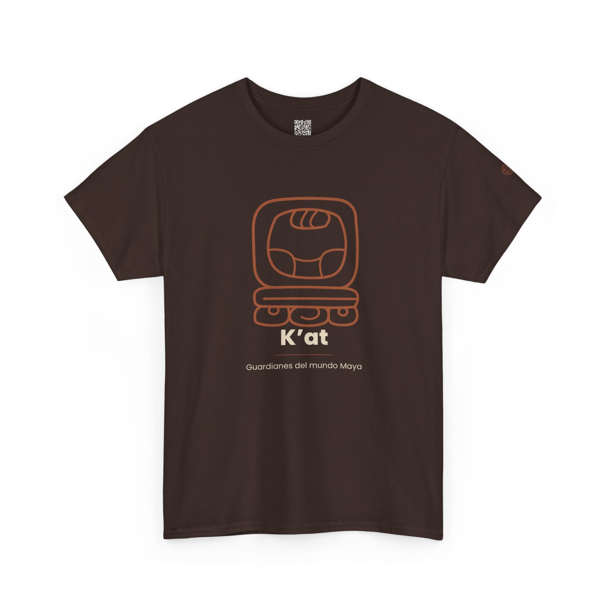 Camiseta K'at – Nahual Maya | Guardianes del Mundo Maya | Cholq'ij