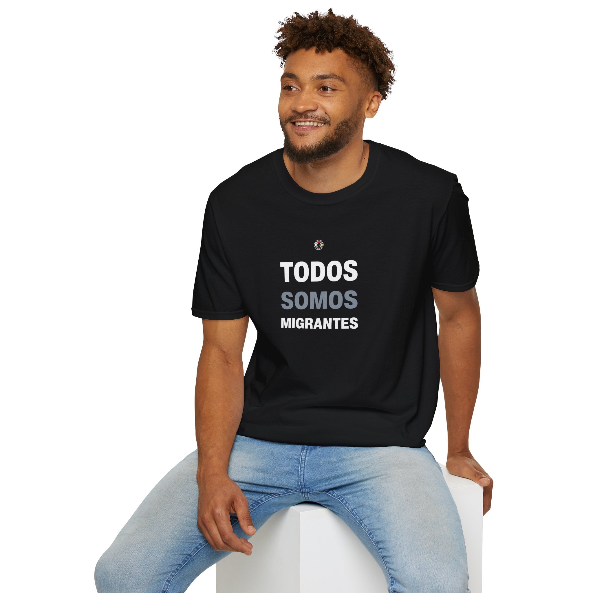 MAYA “Todos Somos Migrantes” Tee | Flor Maya Design | Premium Streetwear Unisex Shirt