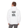 MAYA “Raíz del Sol” Hoodie | Premium Streetwear | Mayan Sun Symbol Design (Flor Maya) | Unisex Heavy Blend™ Hooded Sweatshirt
