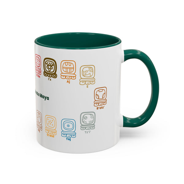 Guardianes del Mundo Maya Mug (11oz & 15oz) | 20 Maya Nahuales | Cholqij Calendar