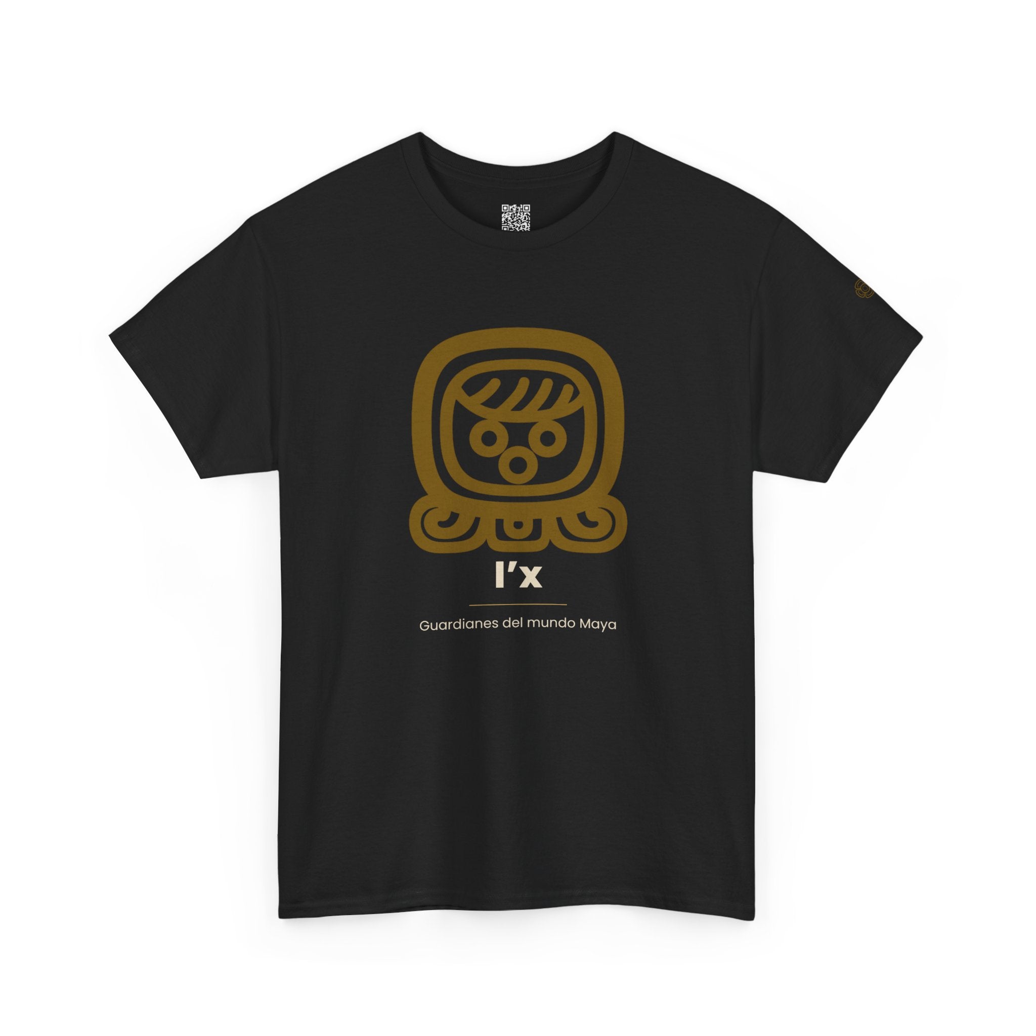 Camiseta I'x (Ix) – Nahual Maya | Guardianes del Mundo Maya | Cholq'ij