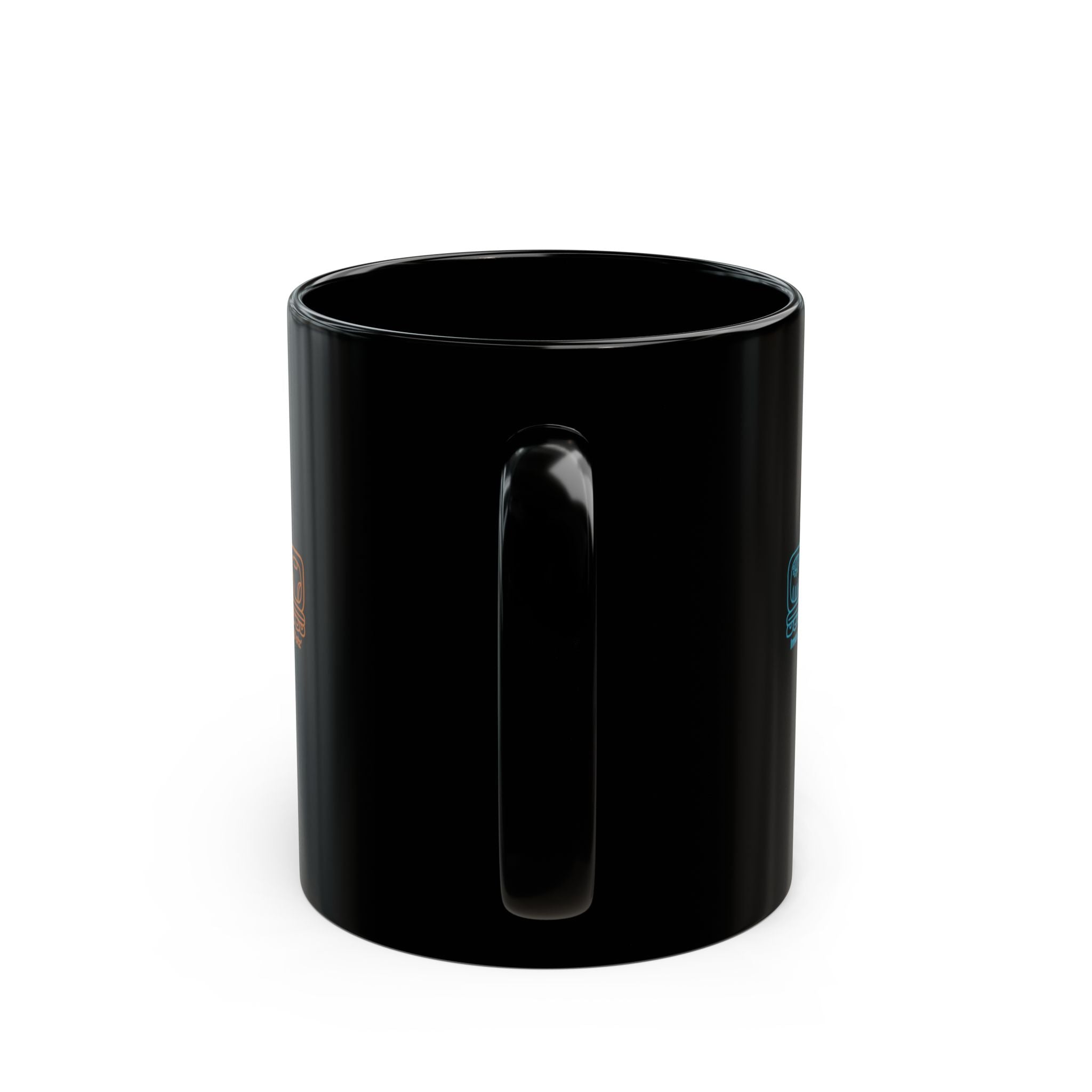 Guardianes del Mundo Maya Black Mug (11oz & 15oz) | 20 Maya Nahuales | Cholqij (Cholq'ij) Calendar