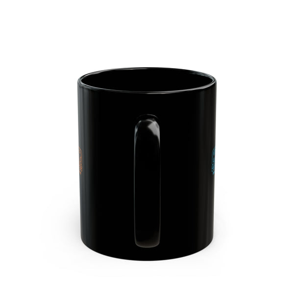 Guardianes del Mundo Maya Black Mug (11oz & 15oz) | 20 Maya Nahuales | Cholqij (Cholq'ij) Calendar