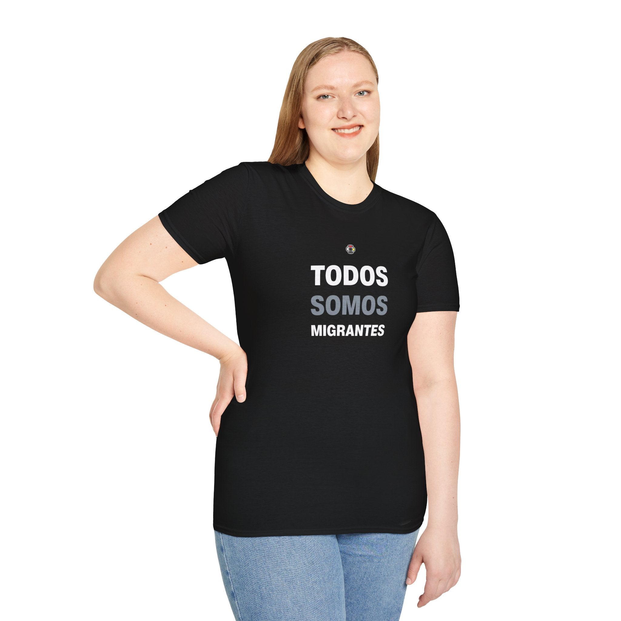 MAYA “Todos Somos Migrantes” Tee | Flor Maya Design | Premium Streetwear Unisex Shirt