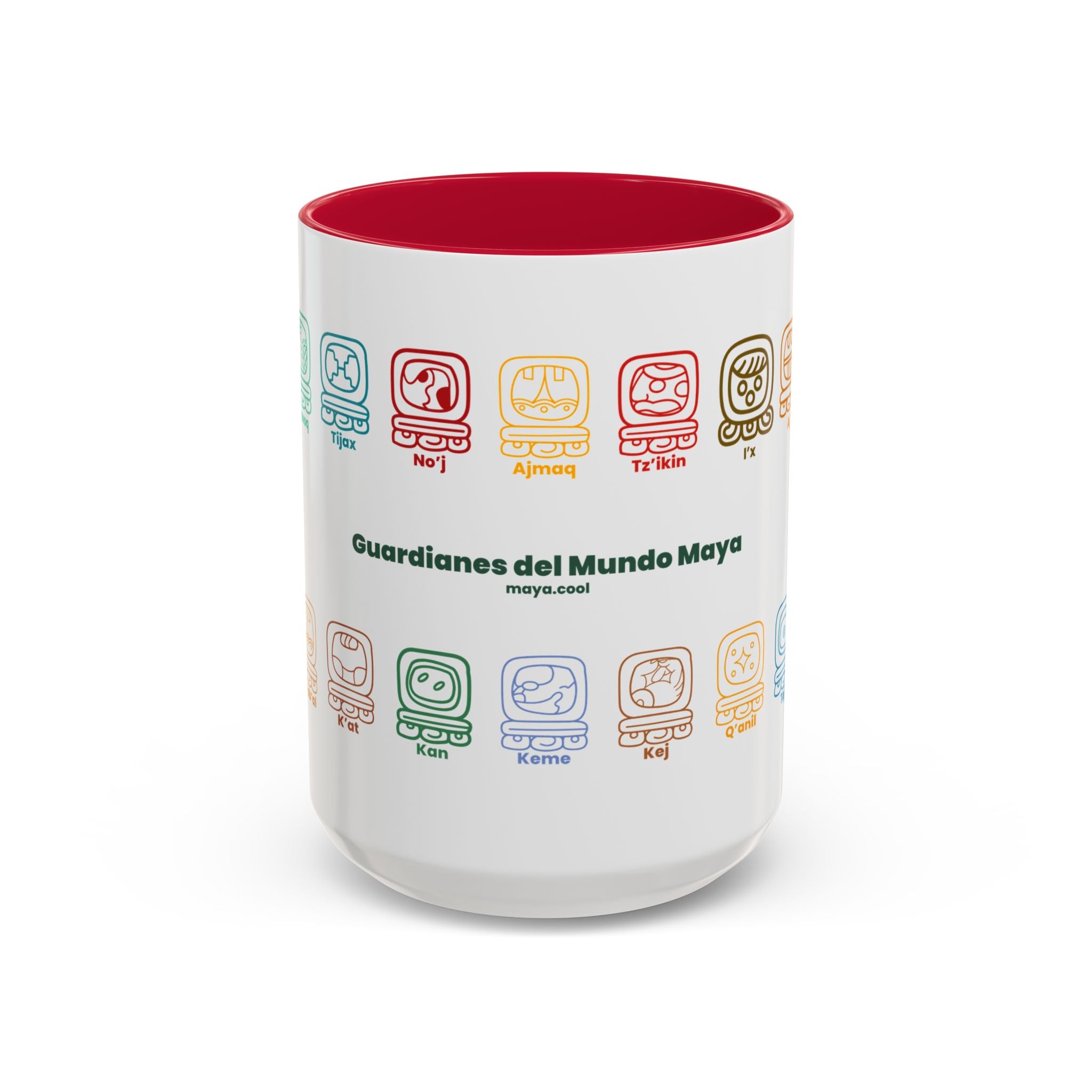Guardianes del Mundo Maya Mug (11oz & 15oz) | 20 Maya Nahuales | Cholqij Calendar