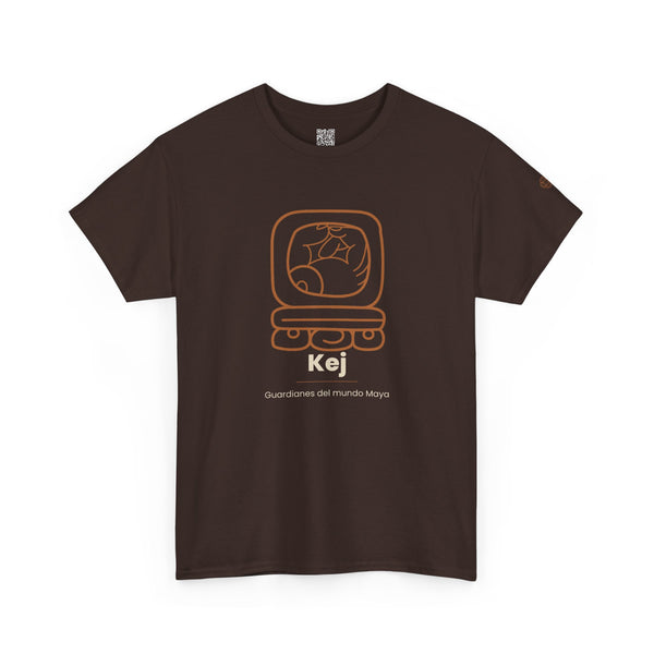Camiseta Kej – Nahual Maya | Guardianes del Mundo Maya | Cholq'ij