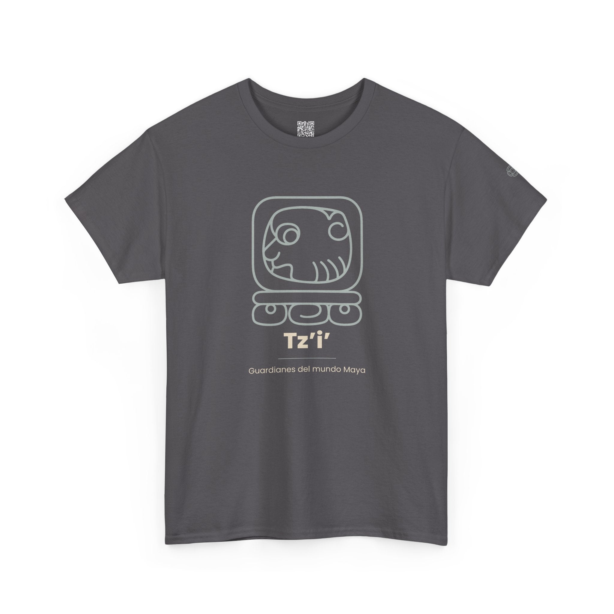 Camiseta Tz'i' (Tzi) – Nahual Maya T-Shirt | Guardianes del Mundo Maya | Cholq'ij