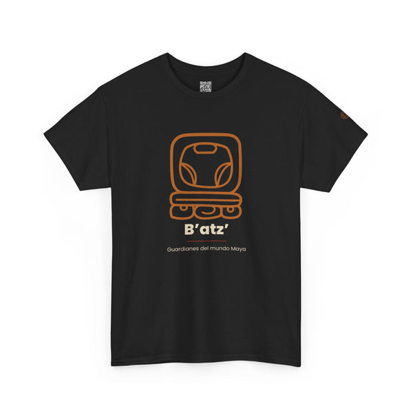 Camiseta B'atz' – Nahual Maya | Guardianes del Mundo Maya | Cholq'ij