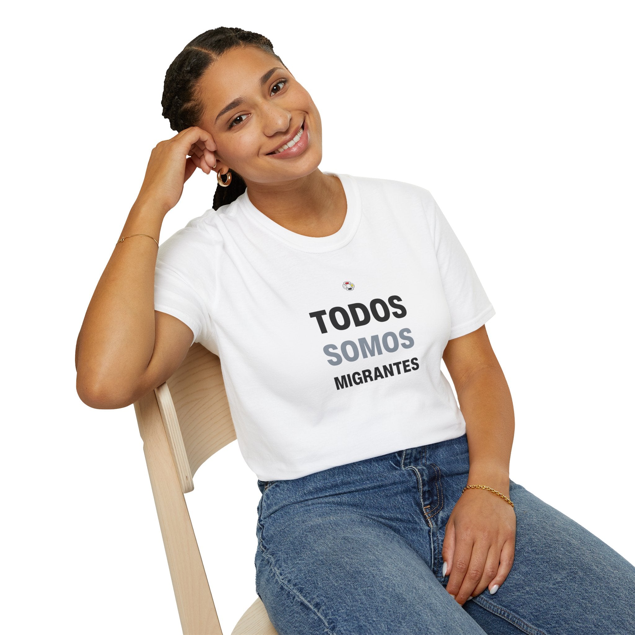 MAYA “Todos Somos Migrantes” Tee | Flor Maya Design | Premium Streetwear Unisex Shirt