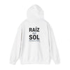 MAYA “Raíz del Sol” Hoodie | Premium Streetwear | Mayan Sun Symbol Design (Flor Maya) | Unisex Heavy Blend™ Hooded Sweatshirt