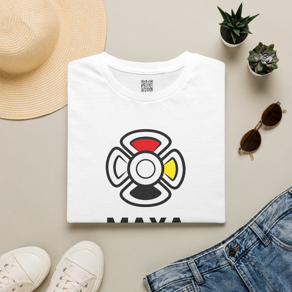 MAYA “Born from the Sun” Tee | Mayan Sun Symbol Design (Flor Maya) | Premium Streetwear Unisex Shirt