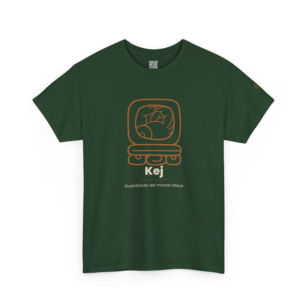 Camiseta Kej – Nahual Maya | Guardianes del Mundo Maya | Cholq'ij