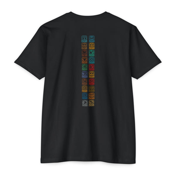Camiseta 13 20 – Nahual Maya T-Shirt | Guardianes del Mundo Maya | Cholq'ij Cholqij