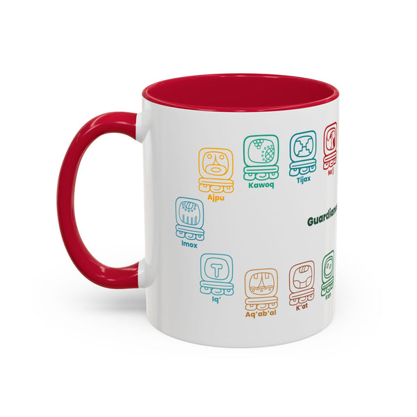 Guardianes del Mundo Maya Mug (11oz & 15oz) | 20 Maya Nahuales | Cholqij Calendar