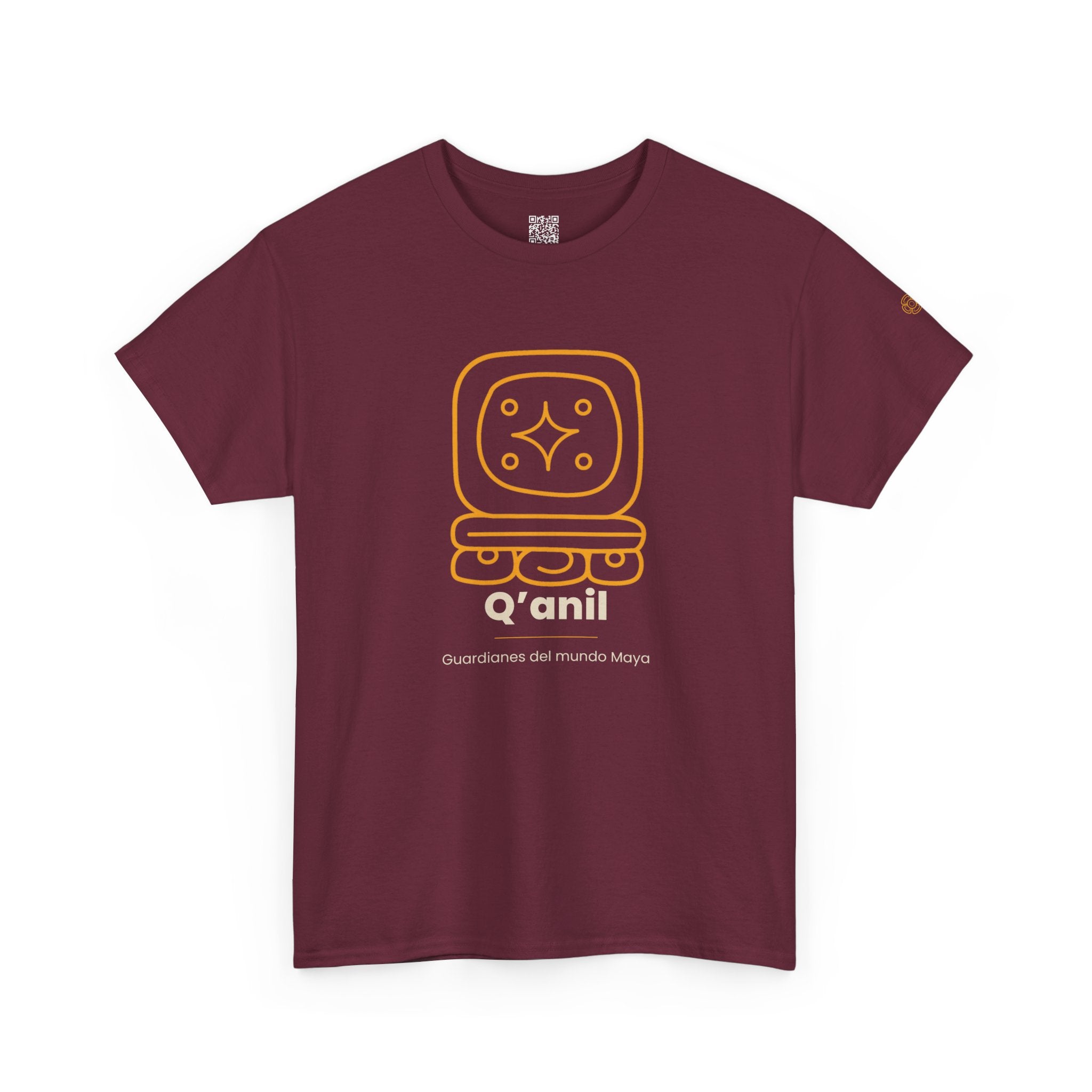 Camiseta Q'anil – Nahual Maya | Guardianes del Mundo Maya | Cholq'ij