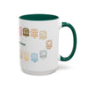 Guardianes del Mundo Maya Mug (11oz & 15oz) | 20 Maya Nahuales | Cholqij Calendar