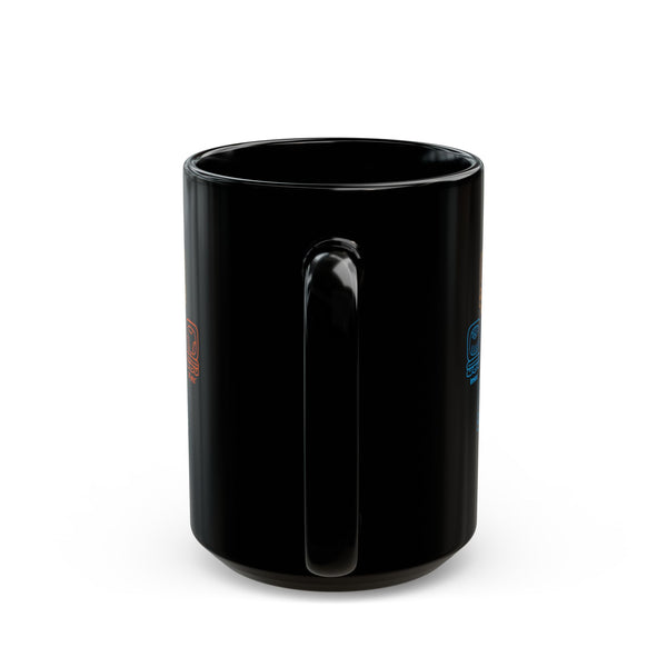 Guardianes del Mundo Maya Black Mug (11oz & 15oz) | 20 Maya Nahuales | Cholqij (Cholq'ij) Calendar