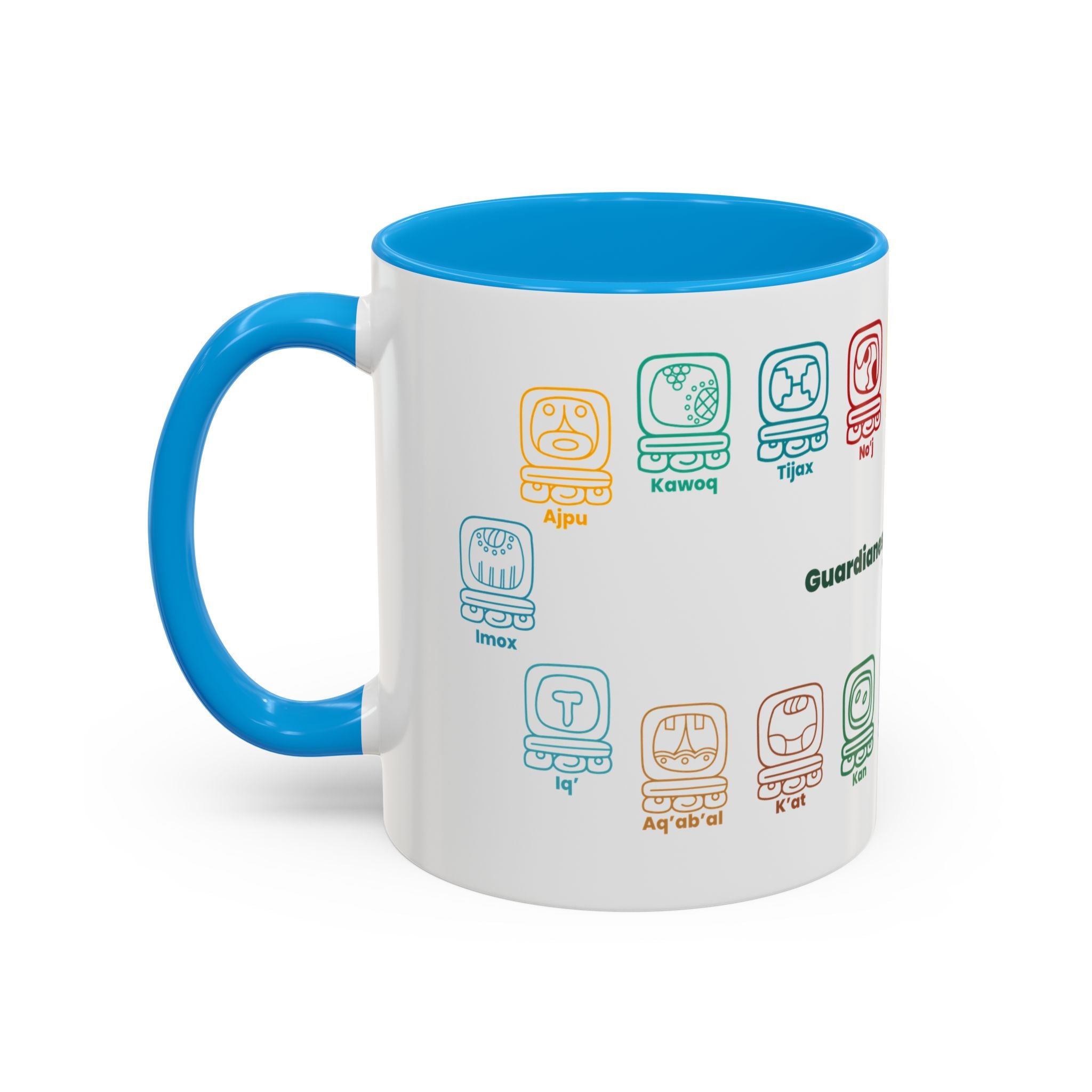 Guardianes del Mundo Maya Mug (11oz & 15oz) | 20 Maya Nahuales | Cholqij Calendar