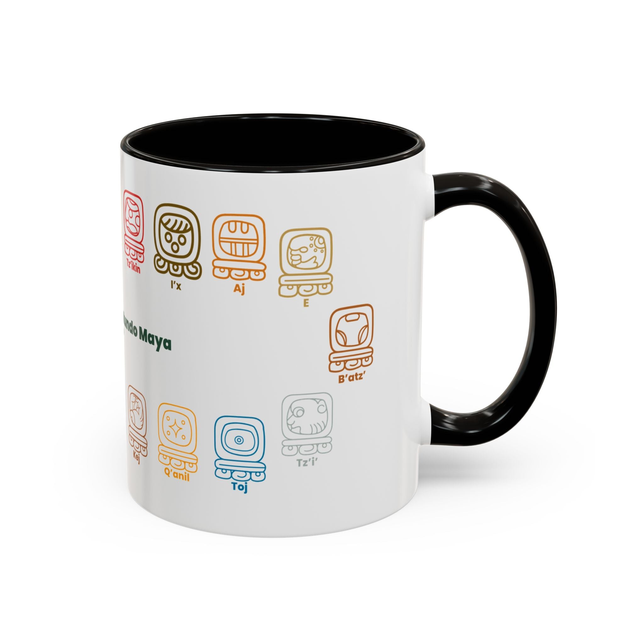 Guardianes del Mundo Maya Mug (11oz & 15oz) | 20 Maya Nahuales | Cholqij Calendar