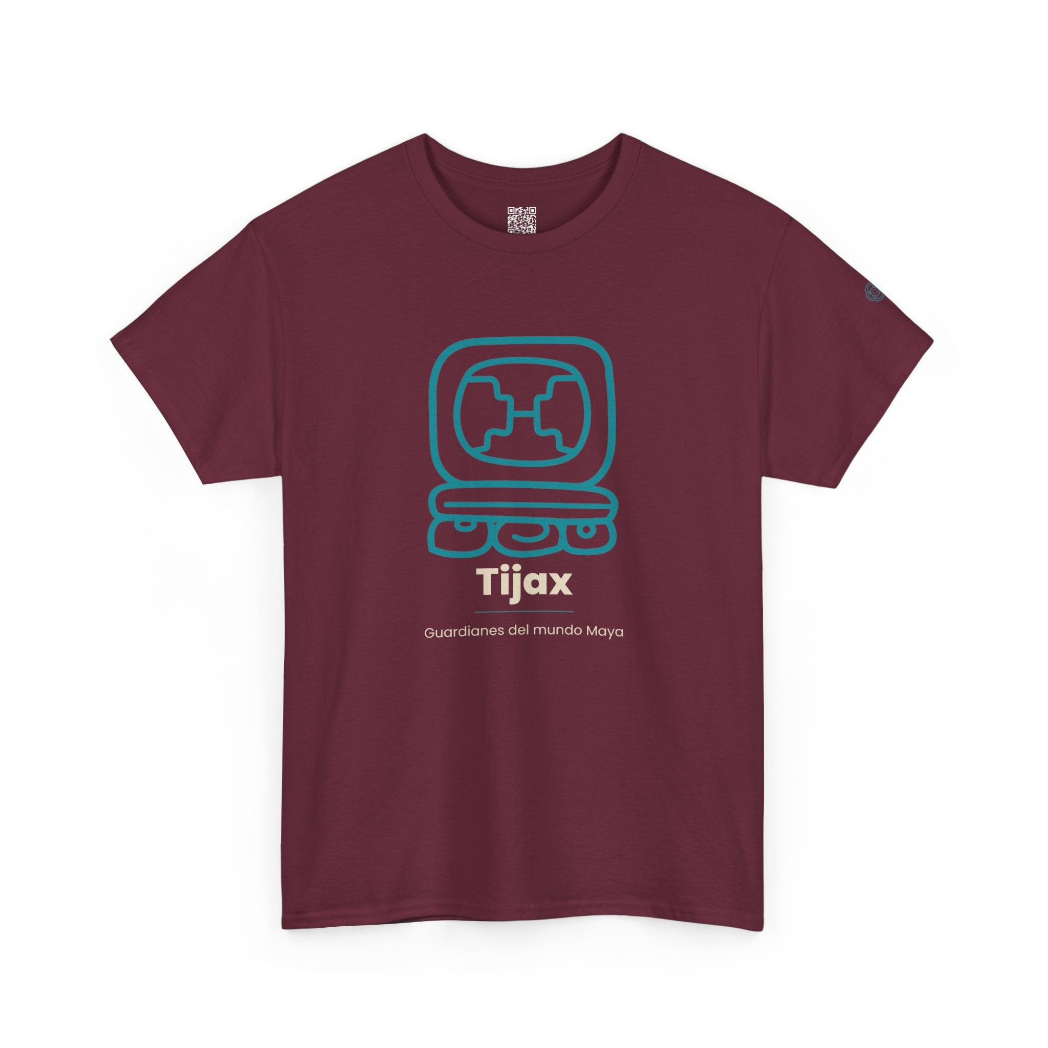 Camiseta Tijax – Nahual Maya | Guardianes del Mundo Maya | Cholq'ij