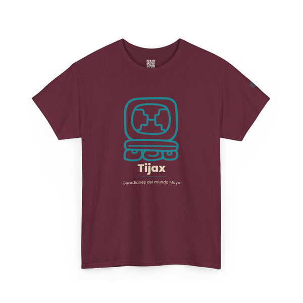 Camiseta Tijax – Nahual Maya | Guardianes del Mundo Maya | Cholq'ij