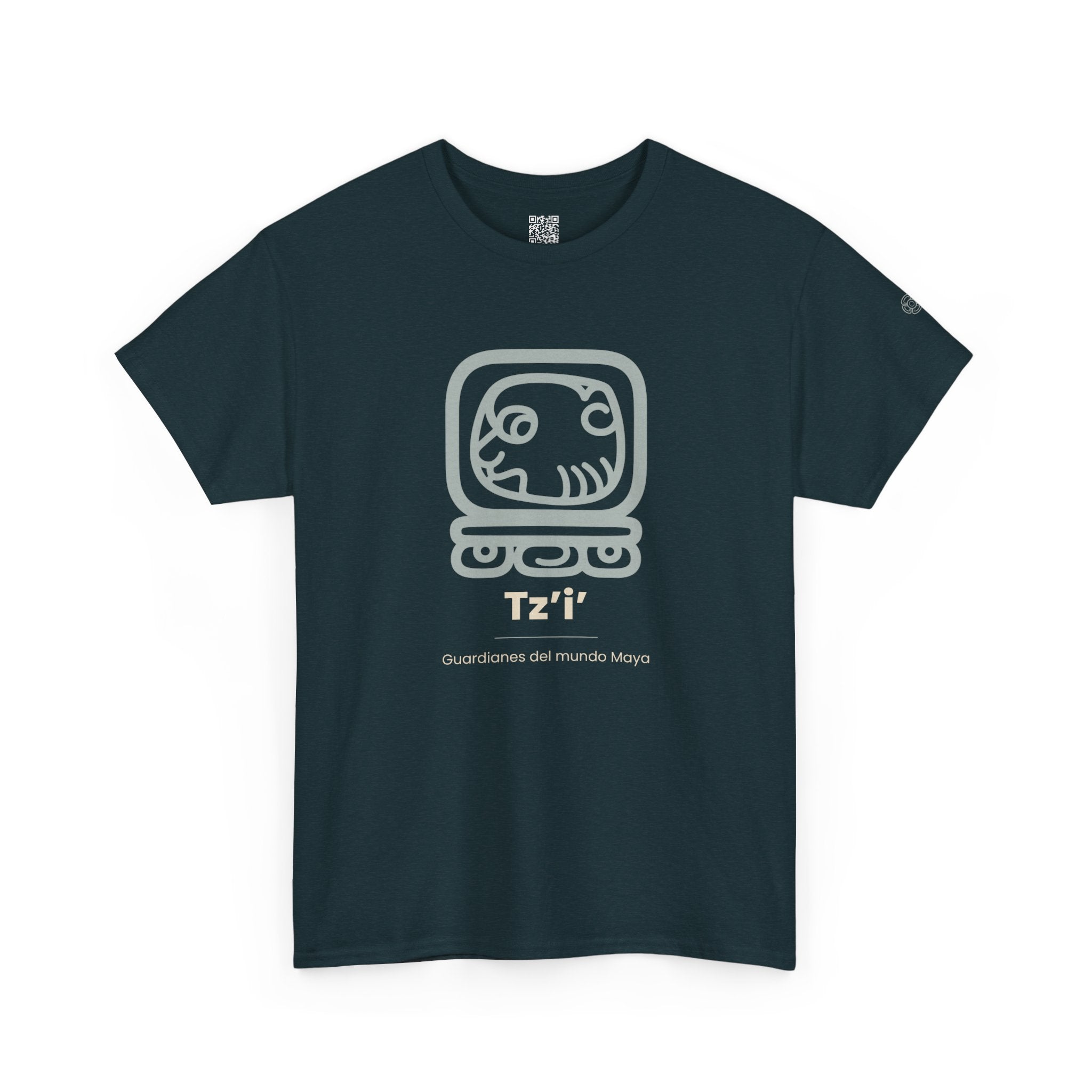 Camiseta Tz'i' (Tzi) – Nahual Maya | Guardianes del Mundo Maya | Cholq'ij