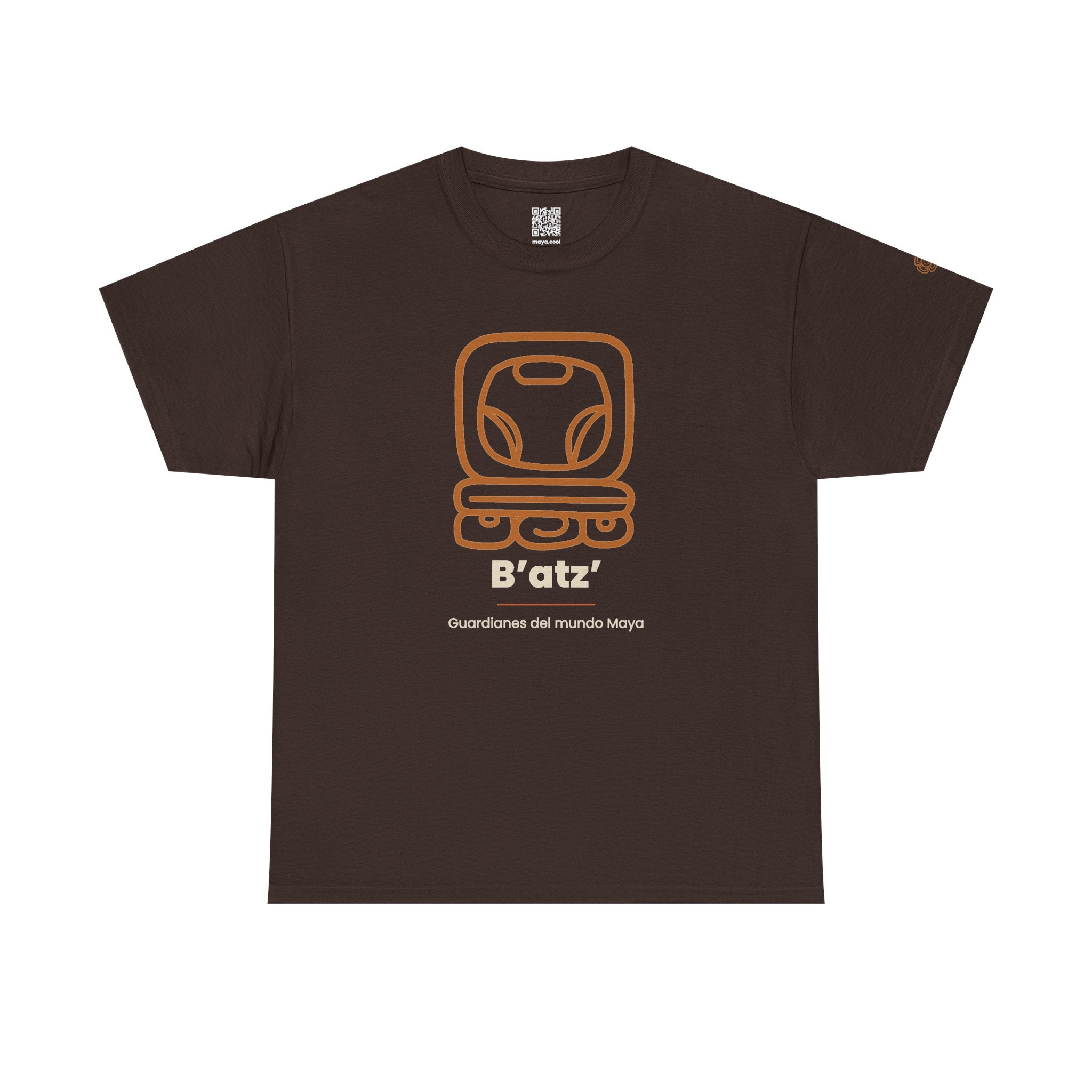 Camiseta B'atz' – Nahual Maya | Guardianes del Mundo Maya | Cholq'ij